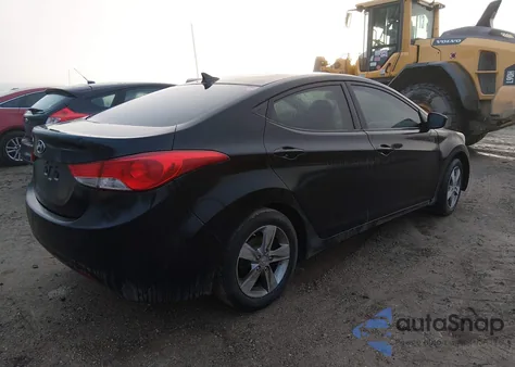 2012 Hyundai Elantra Gls (Ulsan Plant) z USA, uszkodzony, nr VIN KMHDH4AE2CU277821